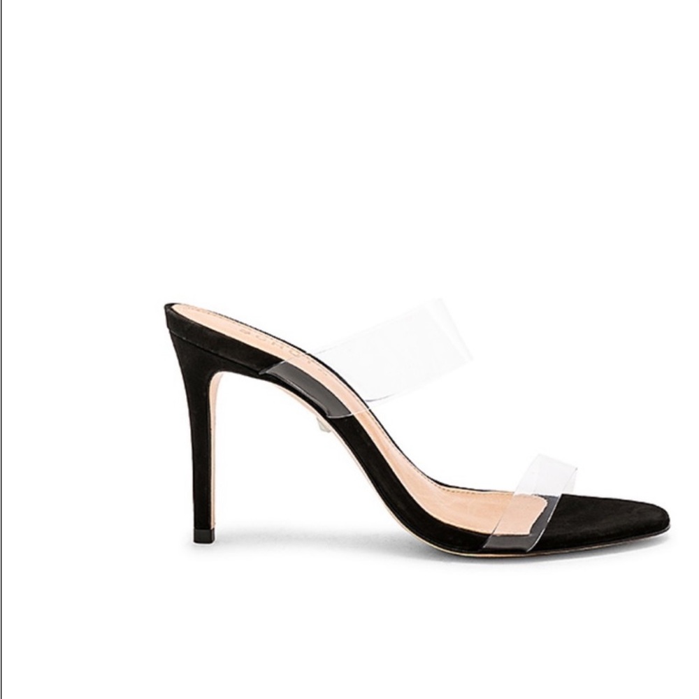 Schutz Ariella Heel Transparent, Size: 5.5